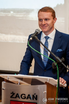 Burmistrz Miasta Żagań Daniel Marchewka