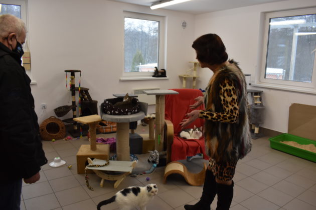 Wizyta w żarskim schronisku