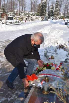 Uroczystości pod Krzyżem Zesłańców Sybiru