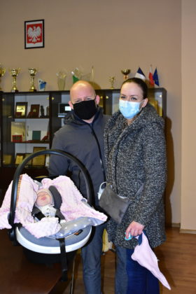 Pierwsze dziecko urodzone w 2021 roku w Żaganiu r
