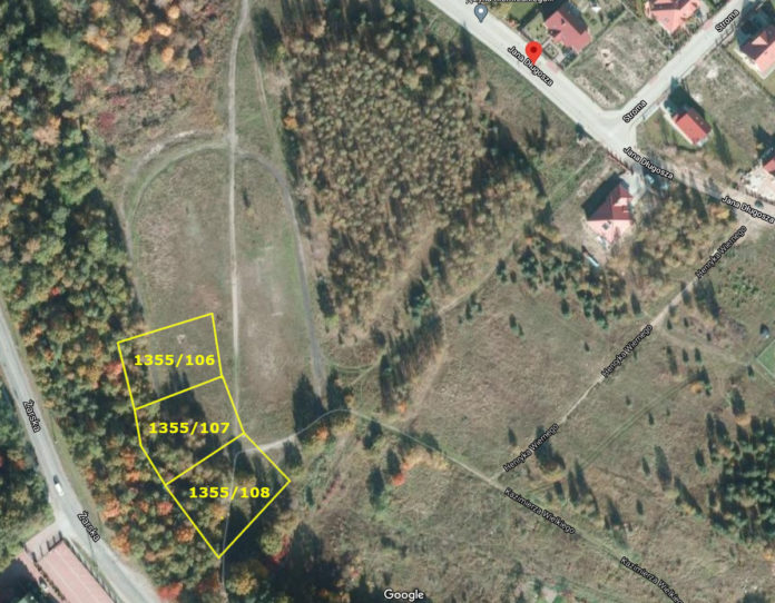 Działka na sprzedaż ulica Długosza w Żaganiu