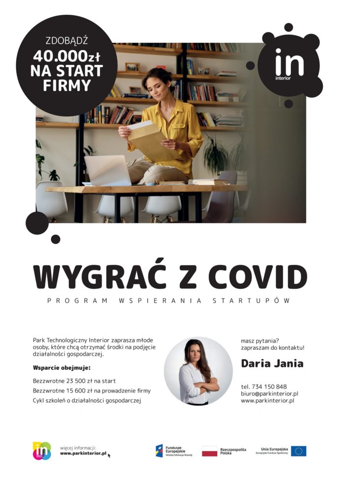 Szansa na dofinansowanie nowej firmy dla młodych