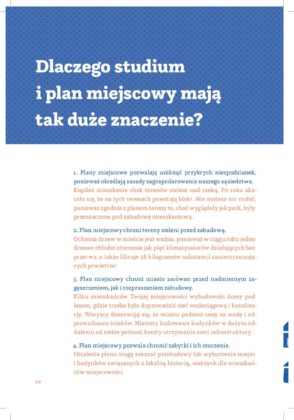 Przewodnik, czym jest plan miejscowy