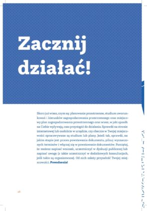 Przewodnik, czym jest plan miejscowy