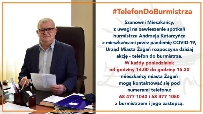 Telefon do burmistrza