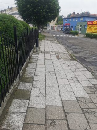 Chodnik ul. Kopernika