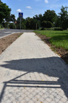 Nowy chodnik na ul. Bema