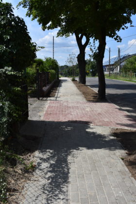 Nowy chodnik na ul. Bema