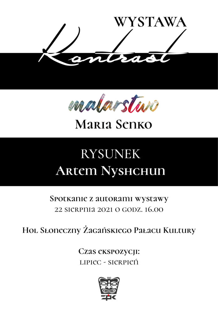 plakat wystawa Kontrast
