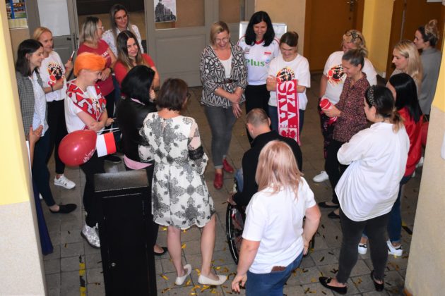 Powitanie Tomasza Jakimczuka