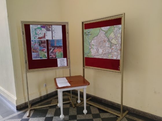 Stoisko konsultacyjne w Pałacu Książęcym