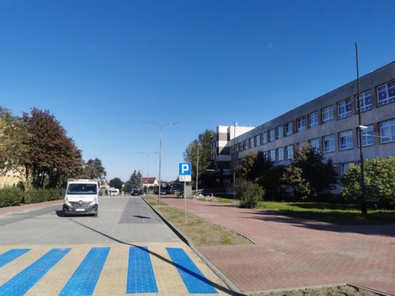 Wyremonotowana ulica Nocznickiego