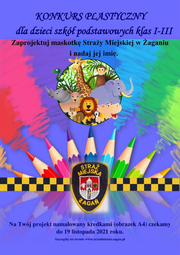 Konkurs na maskotkę straży miejskiej