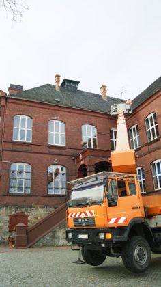 Naprawa dachu w PSP 1