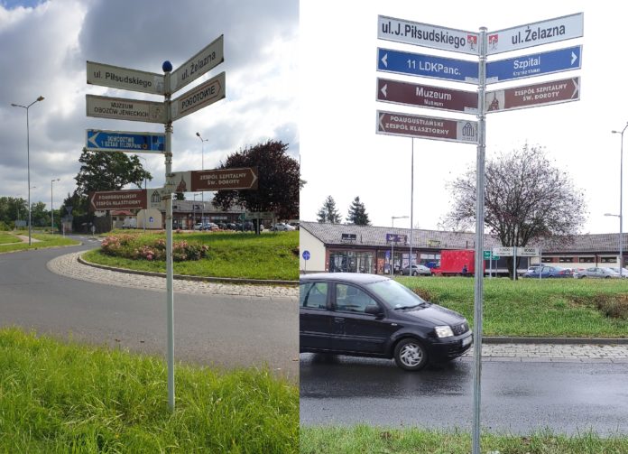 Nowe oznakowanie kierunkowe