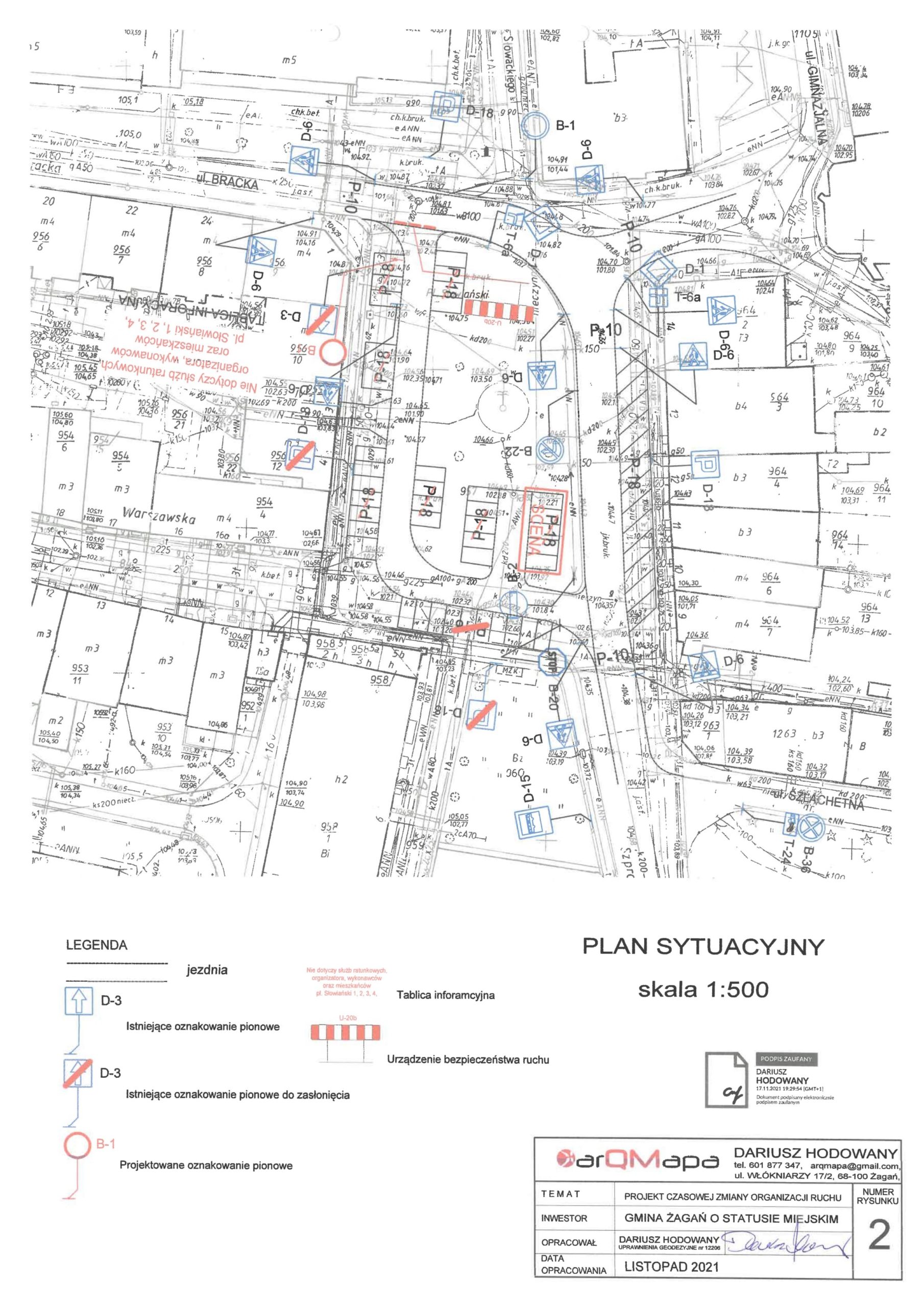Zmiana organizacji ruchu na 6 grudnia
