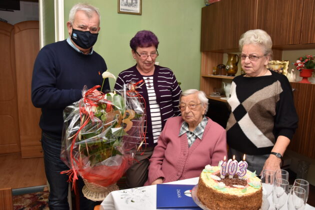 103 urodziny Genowefy Jałoszyńskiej
