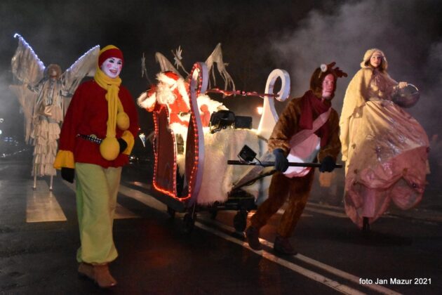 Mikołaj w Żaganiu 2021