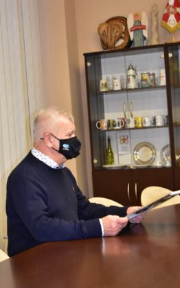 Podziękowania za przekazanie zdjęć do miejskiego kalendarza