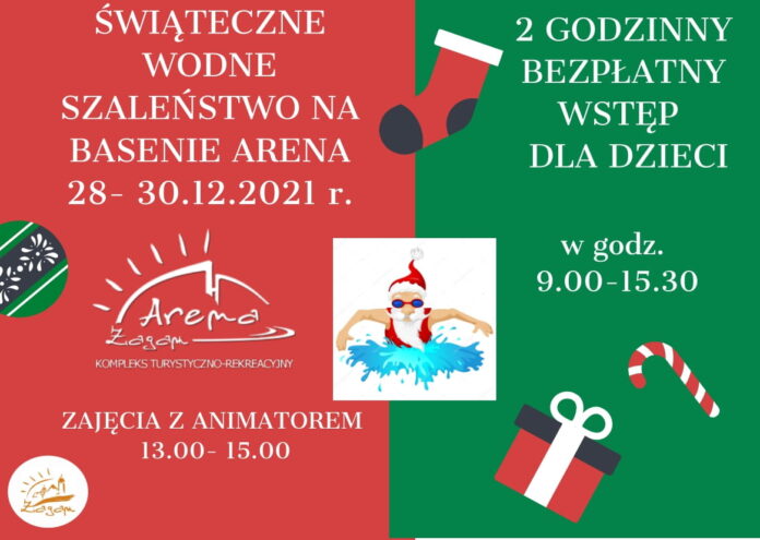 Plakat - Swiateczne Wodne Szalenstwo