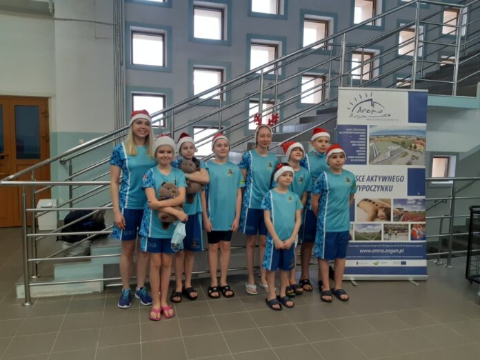 Żagańscy pływacy na zawodach w Zielonej Górze