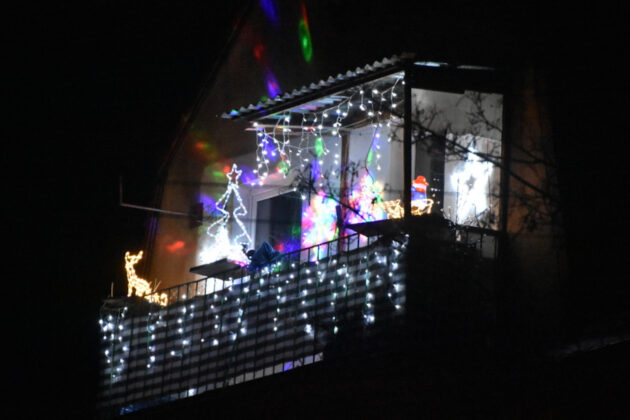 Balkon na ulicy Łokietka