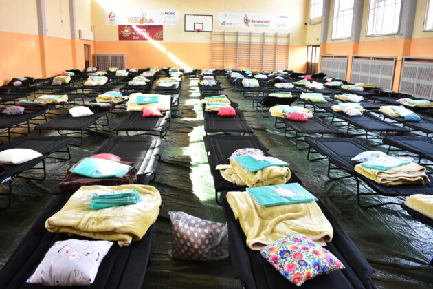 Miejsce zbiorowego zakwaterowania w PSP 7