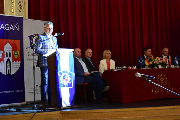 Konferencja euroregionu Sprewa-Nysa-Bóbr w Żaganiu