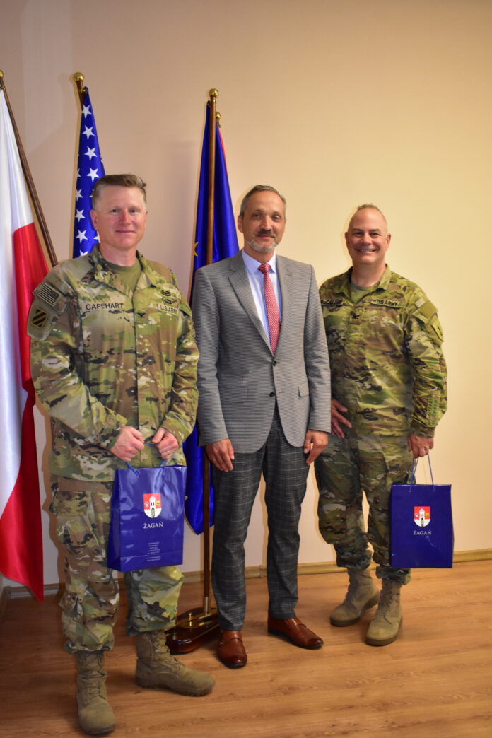 Spotkanie z armią amerykańską