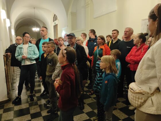 Nocne zwiedzanie pałacu