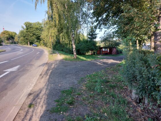 Miejsce planowanej inwestycji przy ulicy Żaganny