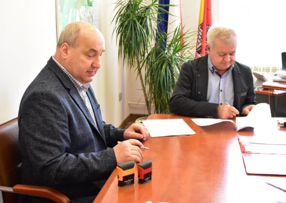 Podpisanie umowy na uzbrojenie strefy Würtha