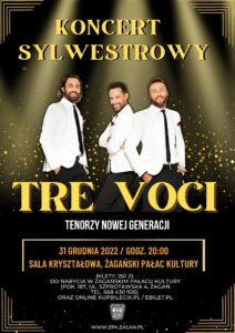 Koncert sylwestrowy Tre Voci