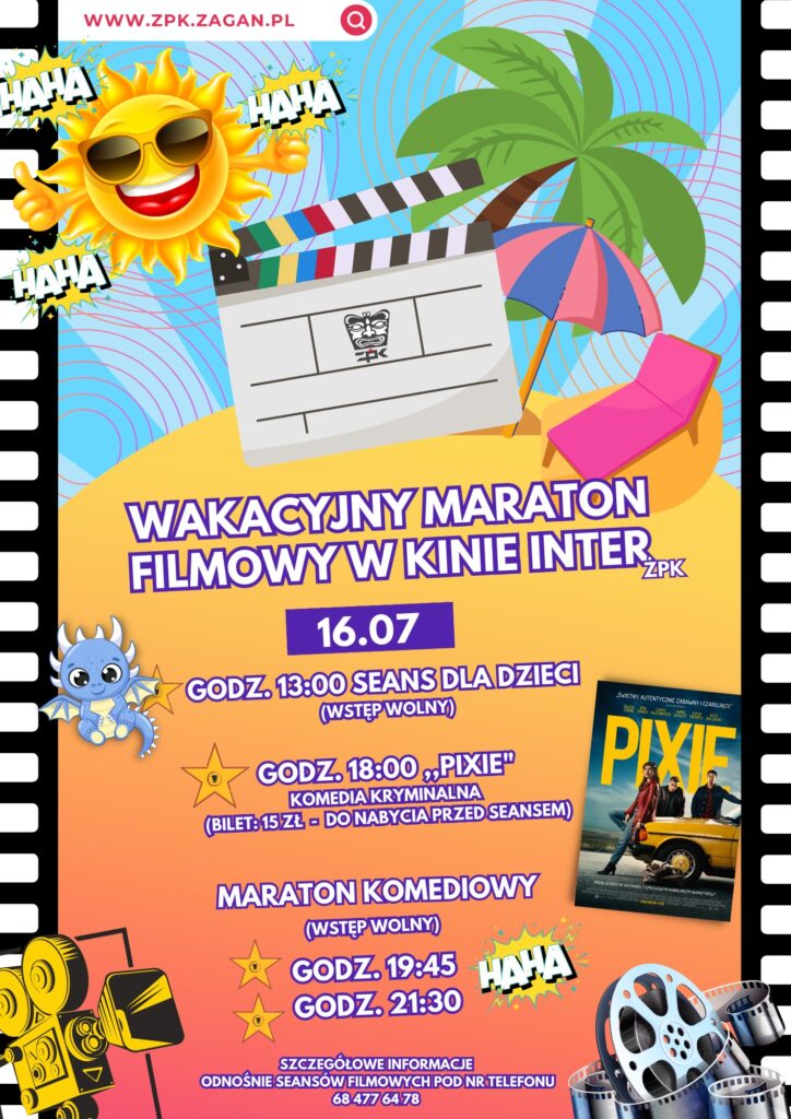 Wakacyjny maraton filmowy