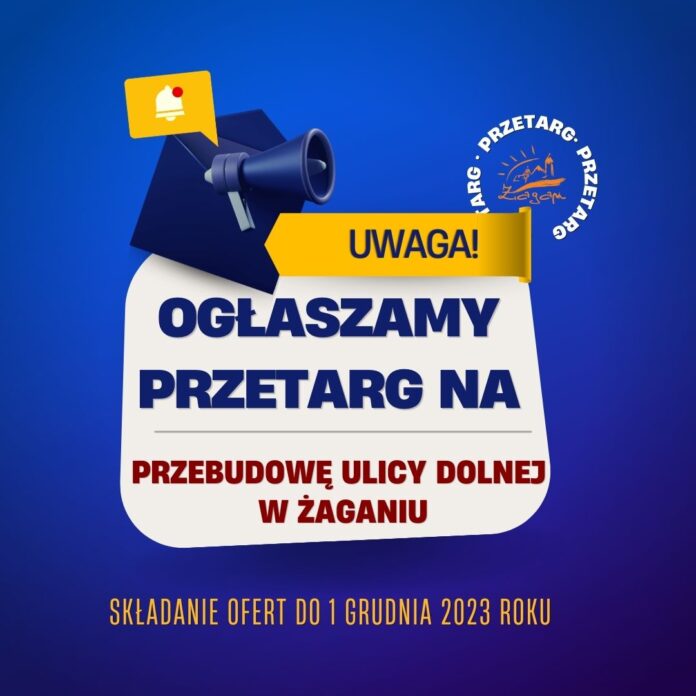 przetarg na ulicę Dolną