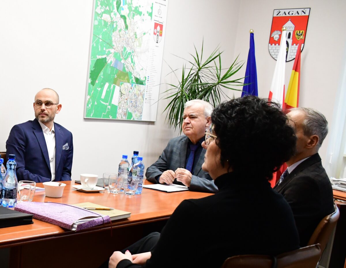 Spotkanie ścieżka rowerowa