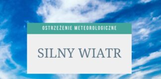 Ostrzeżenie przed silnym wiatrem