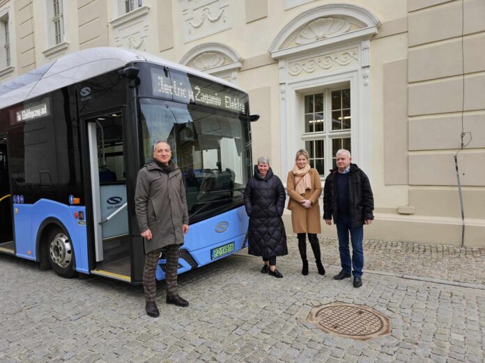 Autobus elektryczny w Żaganiu