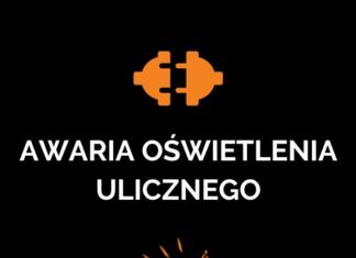 Awaria napowietrznej linii energetycznej