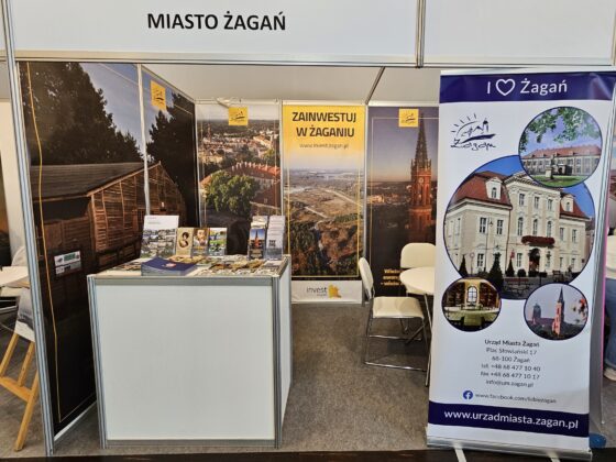 Żagańskie stoisko na MTT Wrocław