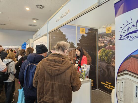 Żagańskie stoisko na MTT Wrocław