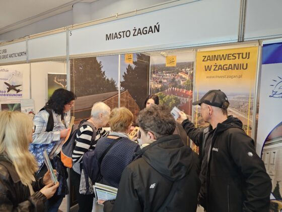 Żagańskie stoisko na MTT Wrocław