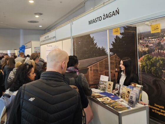 Żagańskie stoisko na MTT Wrocław