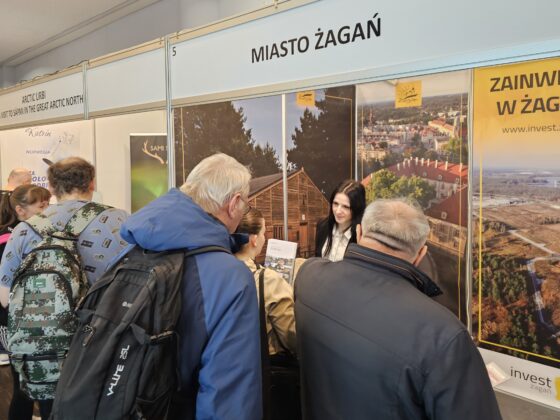 Żagańskie stoisko na MTT Wrocław