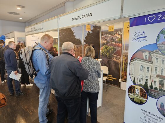 Żagańskie stoisko na MTT Wrocław