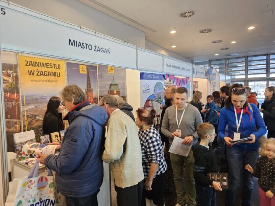 Żagańskie stoisko na MTT Wrocław