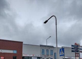 Doświetliliśmy przejścia dla pieszych na ulicy Żaganny