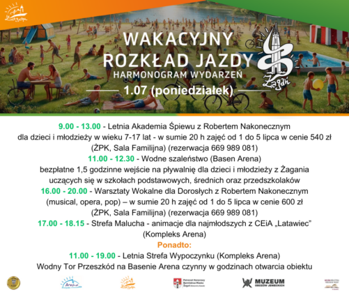 Wakacyjny rozklad jazdy 1 lipca