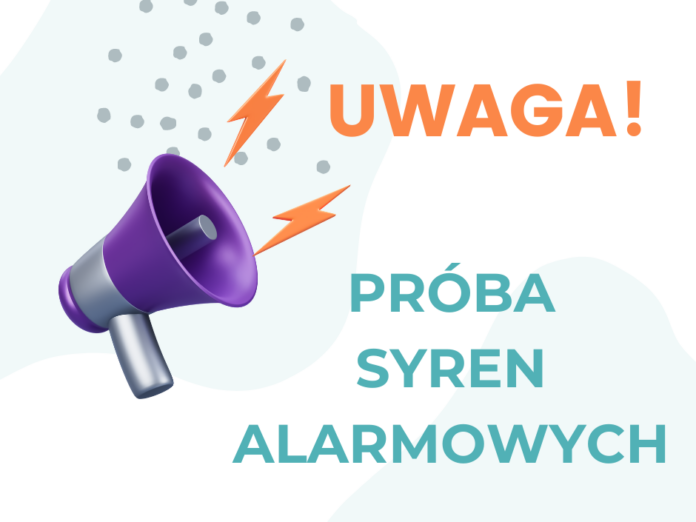 Próba syren alarmowych