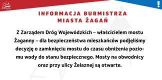 Zamknięcie mostu Żaganny